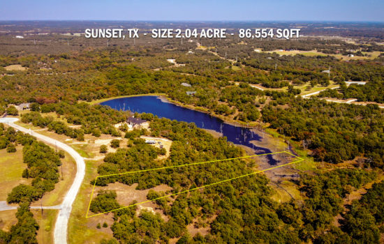 2 Acre Lot on Private Lake