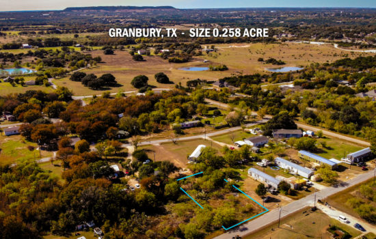 0.25 Acres- Unrestricted in Grandbury by Brazos River