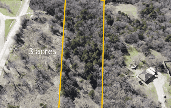 Finest 3 Acres in Denison, TX Land for Sale in Grayson County!