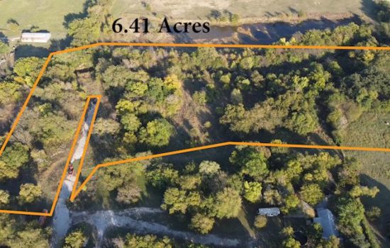 6.41 Acres in Gainesville, TX – DISCOUNTED!